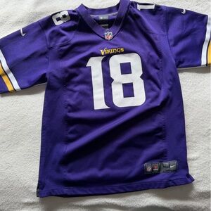 NFL Justin Jefferson Minnesota Vikings Nike Youth Game Jersey - Purple - XLY